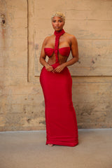 Allure Dress Red