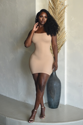 Body Shaper Dress (Nude)