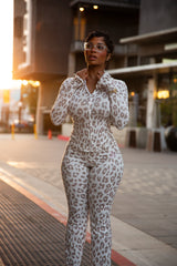 Lux Leopard Tracksuit