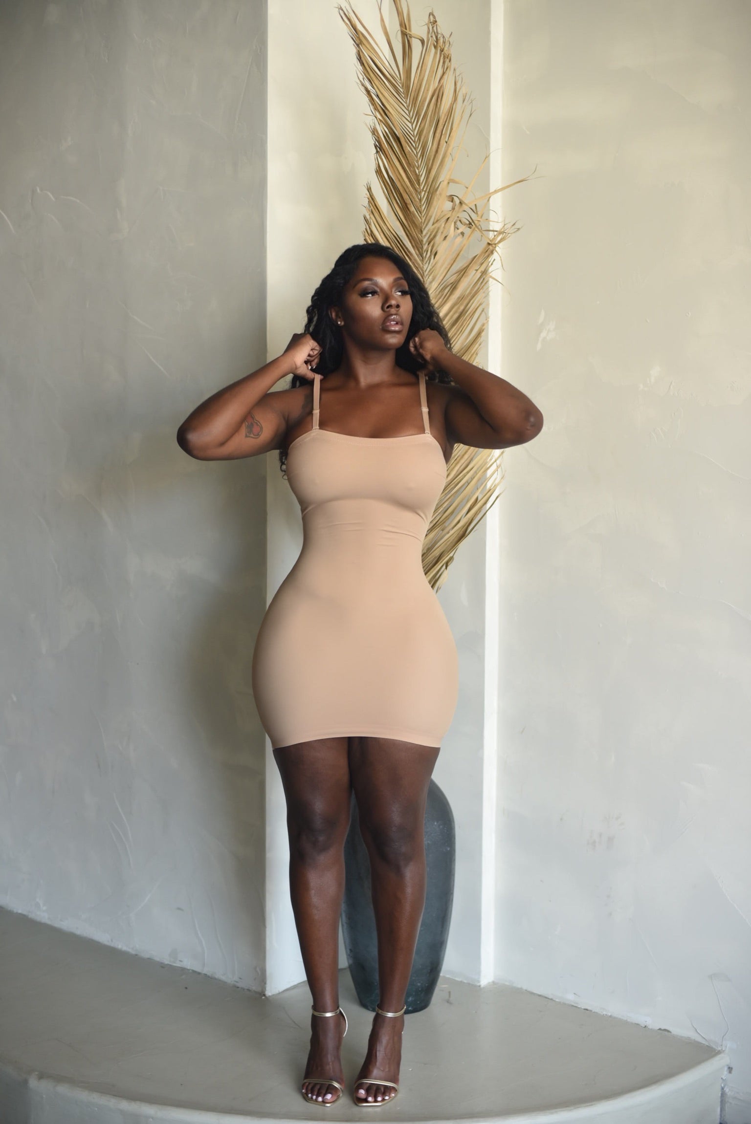 Body Shaper Dress (Nude)