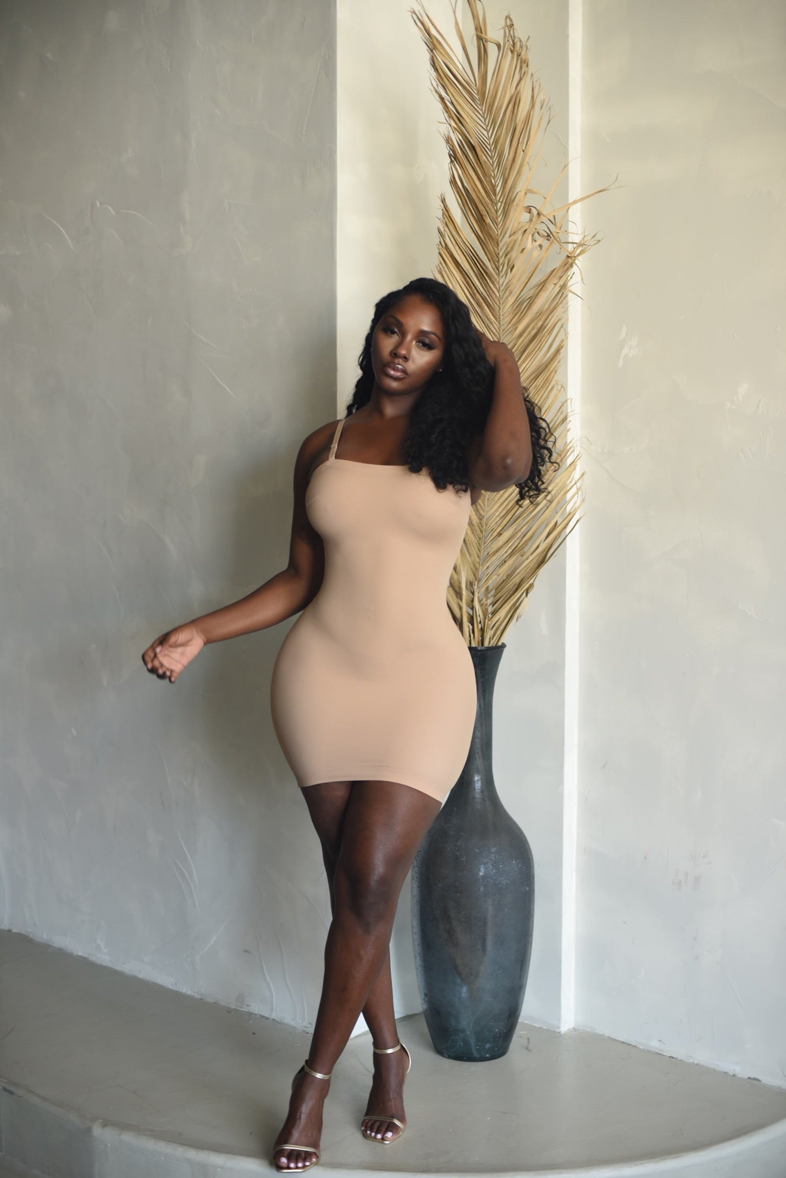 Body Shaper Dress (Nude)
