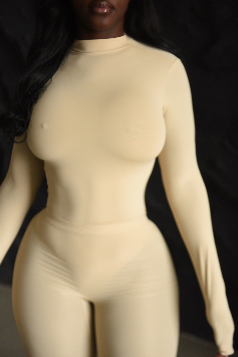 Lux Mock Neck Bodysuit